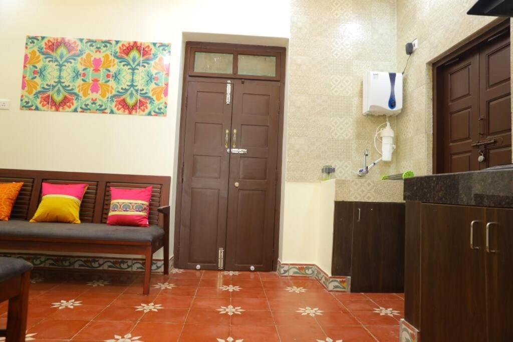 Heritage Home With 3 Bed/3 Bath With Kitchen In A Residential Neighborhood. 마두라이 외부 사진